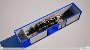 Hair and Nail Salon Container