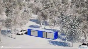 Hair and Nail Salon Container