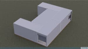 Container homes 4 units