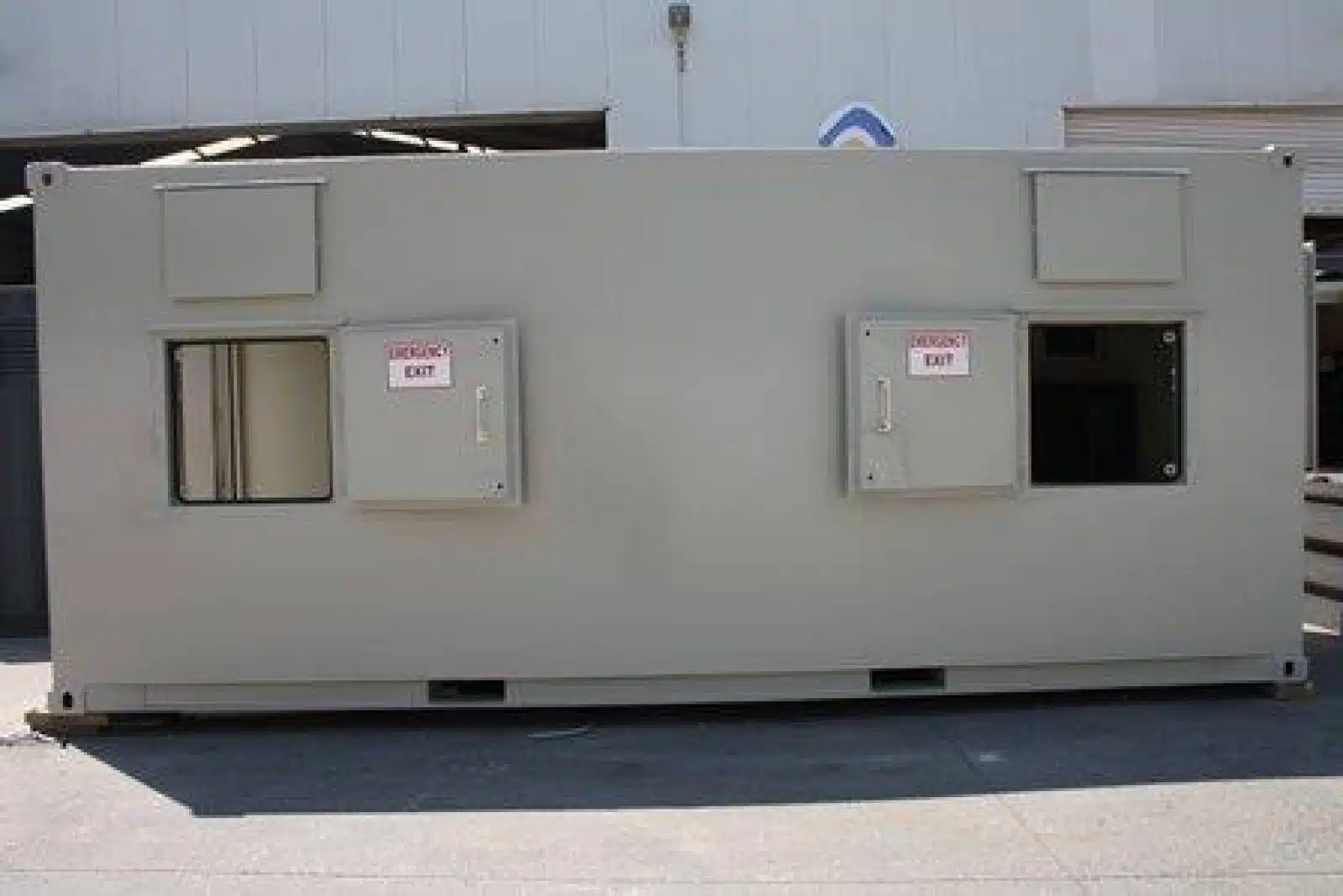 Armored 20ft and 40ft storage container