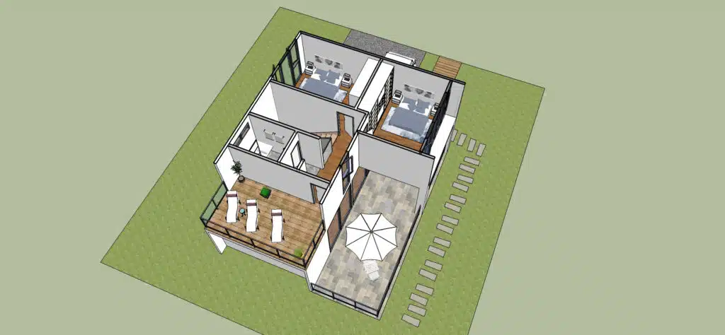 Contemporary Floor plan