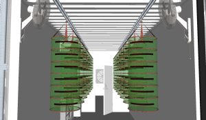 Dry and cure grow container