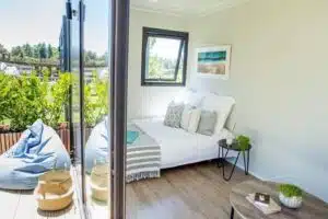 Modern shipping container home