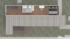 Container homes triple unit