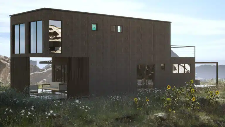 Livemore Double-Story Shipping Container Home