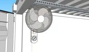 Dry and cure grow container