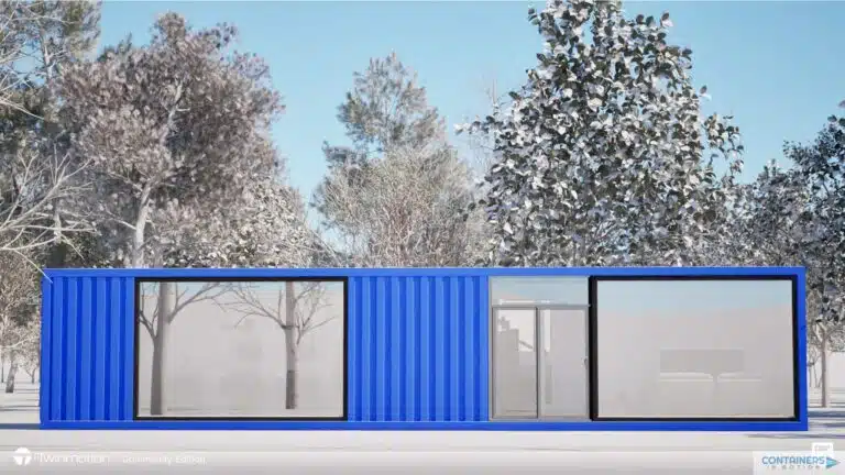 Hair and Nail Salon Container