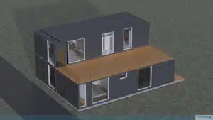 Container homes 6 units