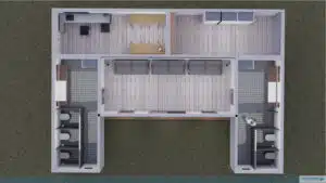Container homes 4 units