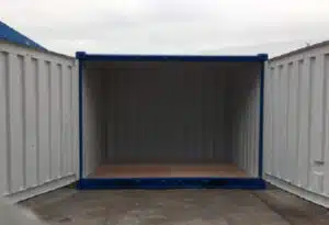12 Foot Open Side Shipping Container