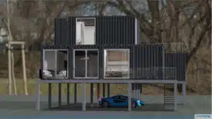 Container homes 9 units